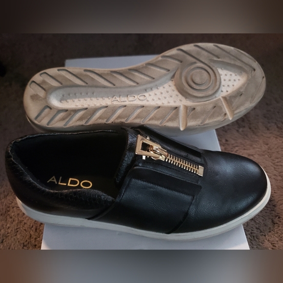 Aldo slip on leather sneakers - Picture 3 of 3